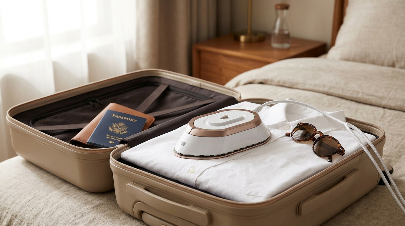 YourTravelBuddy – Mini żelazko podróżne